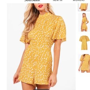 Pants - polka dot romper Pants - polka dot romper